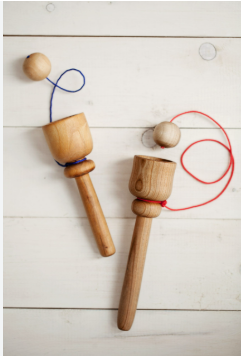 Antique Cup and Ball Toy